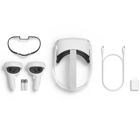 Oculus Quest 2 All-In-One Virtual Reality Headset 256 GB with Lightweight Case - Picture 2 of 12